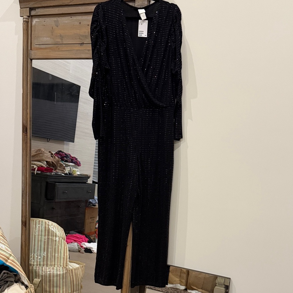 H&M Glittery Jumpsuit NWT